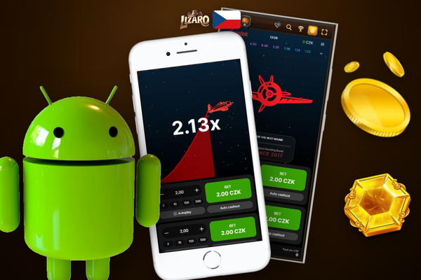 Detail panelu Aviator v Lizaro Casino se dvěma sázkami a nastaveným auto-cashoutem
