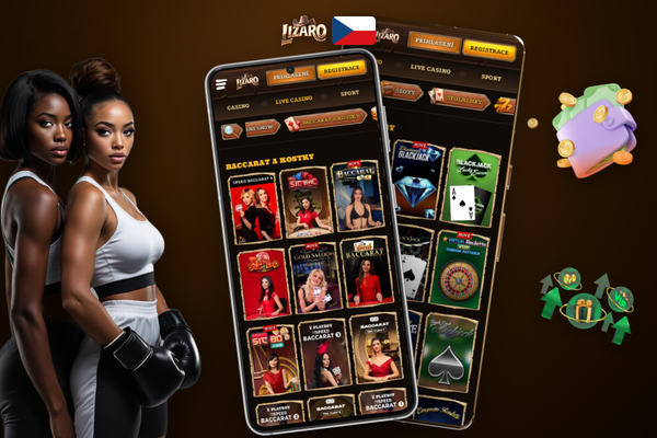 Zápisník s betting logem a tablet s grafem výsledků – tipy a triky Lizaro Casino