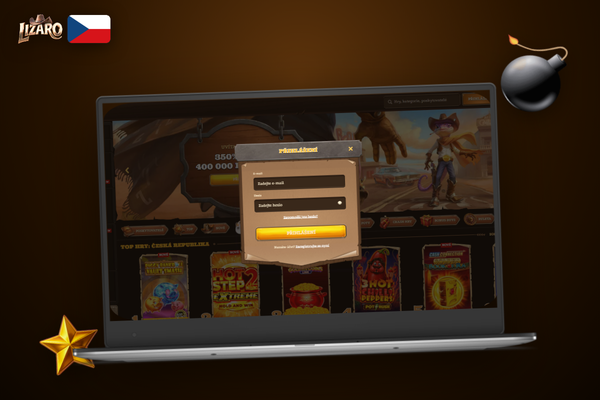 Podpora Lizaro Casino v českém jazyce – operátor připraven pomoci s vytvořením účtu